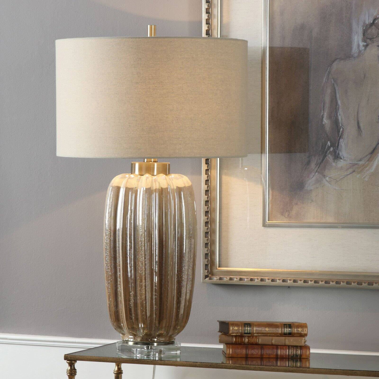 Uttermost Gistova Gold Table Lamp