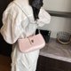 thumbnail image 3 of Bolso pequeño de alta gama para mujer, primavera 2025, sencillo y versátil, tipo baguette, diseño de nicho, con un solo hombro y bandolera., 3 of 5