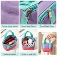 thumbnail image 5 of Linnome Small Canvas Gift Bag Mini Tote for Party Favor Wedding Birthday Reusable Drawstring Pouch Gift Decoration Multicolor#04, 5 of 5