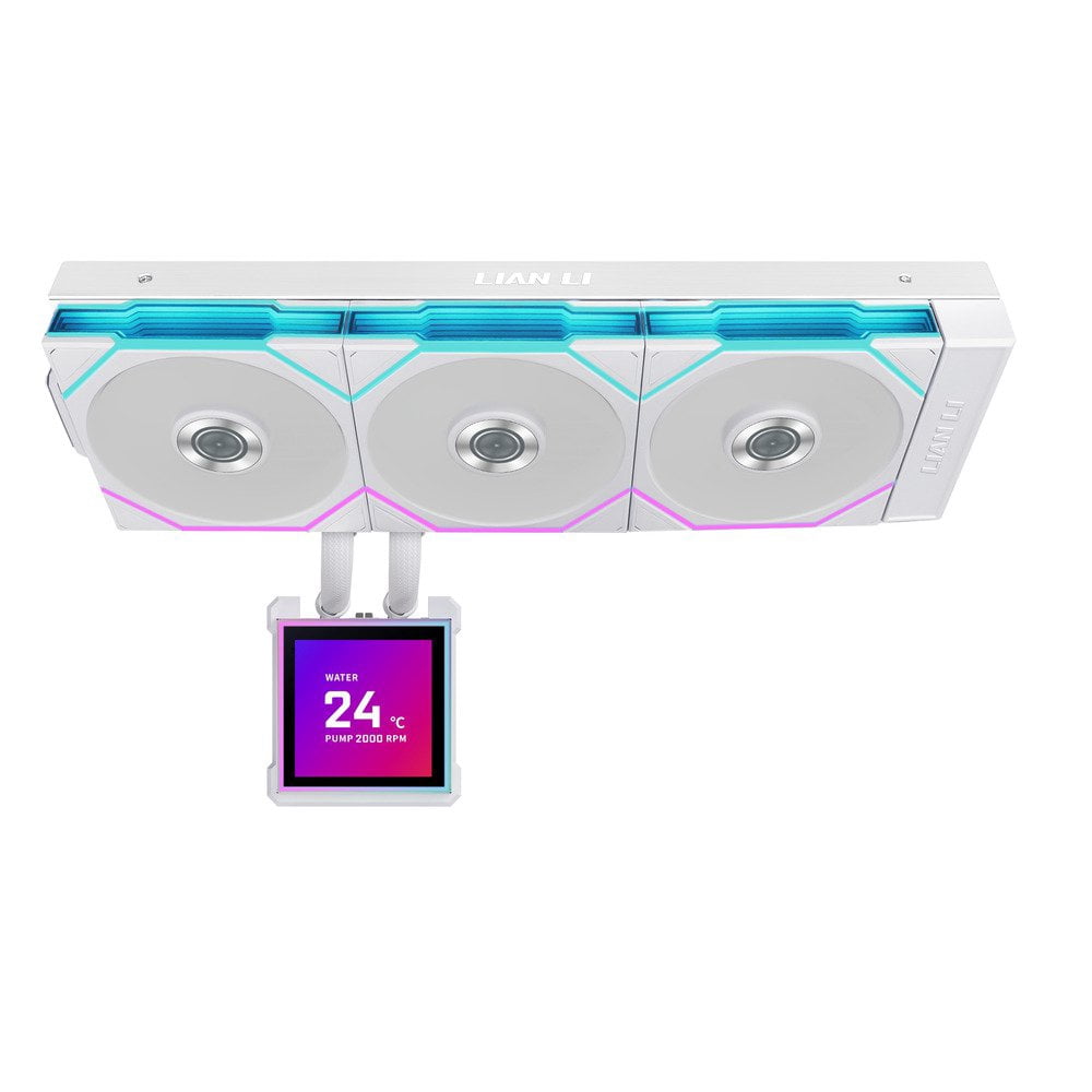 Lian Li HS2LCDS36TW Hydroshift II 360 TL ARGB Liquid CPU Cooler White