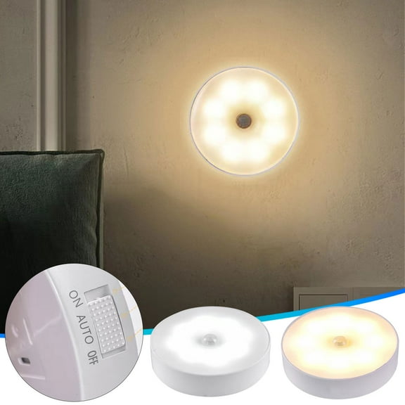 Konghyp LED Smart Night Light – Energy-Saving Eye Protection with Sensor Switch, Warm Light for Home Use, Ideal for Safe and Efficient Nighttime Illumination.