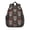Skull and Bow, variant on Sun and Moon Gothic Pattern Backpack for School, Cute School Bag with Adjustable Shoulder Straps and Padded Back, 15"x11.42"x5.5"