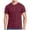 Mens T Shirts Red, variant on Waffleknit T Shirts for Men Short Sleeve Button Crewneck Tees Tops Mens Casual Solid Color Pullover Slim Breathable Basic Going-Out Tshirts Shirt