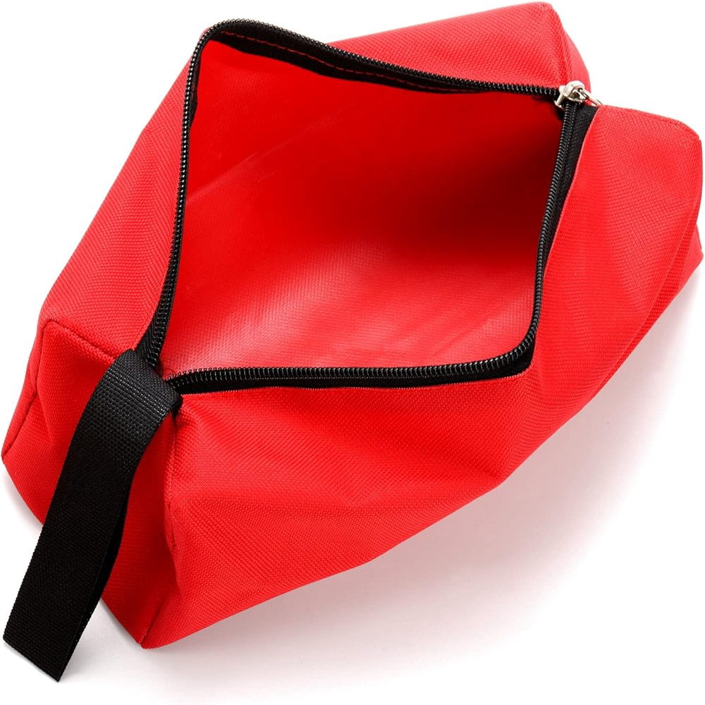 SDOTXA Set of 8 Small Tools Bags  Zippered Tool Pouches Waterproof Oxford Cloth Tote Bags for Screwdrivers  Pliers  Wrenches  Multi-purpose Storage  2 Sizes 4 Colors