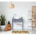 thumbnail image 3 of 24" 36" Simply Daisy Daisy May's Garden Scandinavian Chenille Area Rug, Daffodil Yellow, 3 of 4