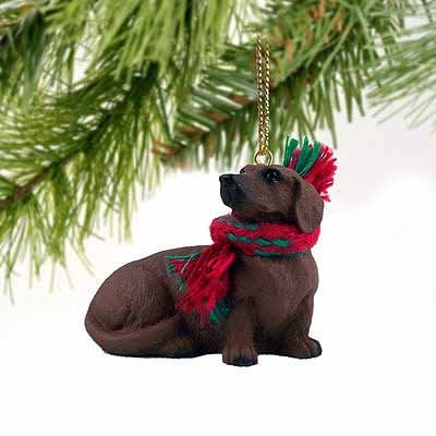 - Conversation Concepts Dachshund Miniature Dog Ornament - Red