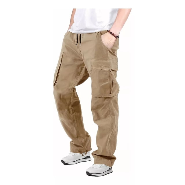 Pantalón Tácticos Militares Recto De Algodón Para Hombre
