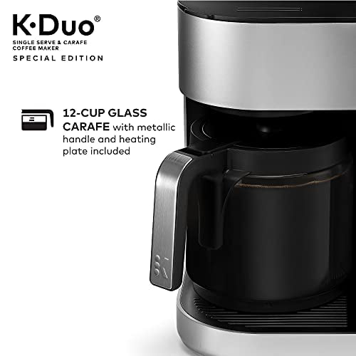 Keurig K-Duo Plus Single Serve and Carafe Coffee Maker - Black/Silver for  sale online