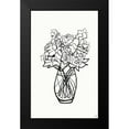 thumbnail image 2 of Lee, Judson 13x18 Black Modern Framed Museum Art Print Titled - Floral Arrangement I, 2 of 5