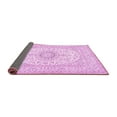 thumbnail image 2 of Ahgly Company Indoor Rectangle Medallion Pink Traditional Area Rugs, 8' x 12', 2 of 4