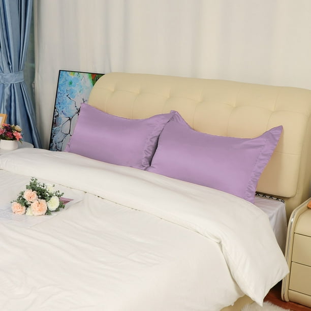 PiccoCasa Satin Envelope Closure Pillowcase for Hair and Skin 2Pcs