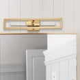 thumbnail image 3 of Dainolite 2 Light Incandescent Wall Sconce, Aged Brass, 3 of 5