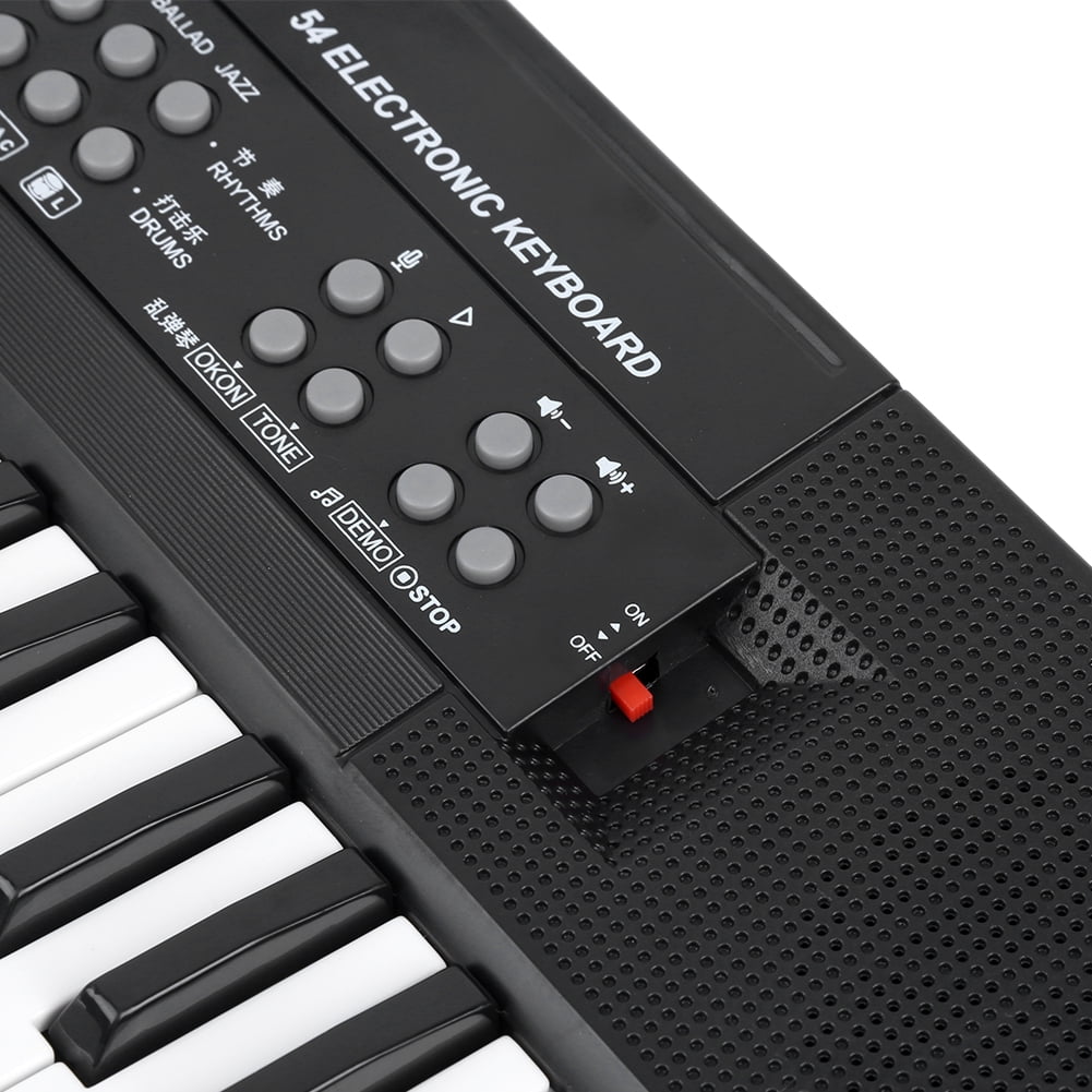 NestledNature 54‑Key Piano Keyboard,Electronic Organ Microphone And Recording Function 54‑Key Piano Keyboard BF‑5438,54‑Key Keyboard