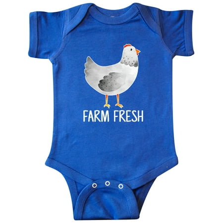 

Inktastic Farming Chicken Farm Fresh Gift Baby Boy or Baby Girl Bodysuit