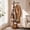 Walnut-D, variant on LIXI Coat Rack Freestanding, Sturdy Wooden Coat Racks Hall Tree with 6 Hooks, Easy Assembly for Bedroom, Entryway, Hallway, Office, Walnut