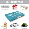 thumbnail image 4 of Gifts for Mom, Mom Birthday Gifts- Funny Soft Blanket for Mom- New Mom Gifts for Women, Birthday Gifts for Mom, Heartwarming Mom Gifts, Mom Blanket Throw for Napping Travel Camp, 60”×50”, 4 of 5