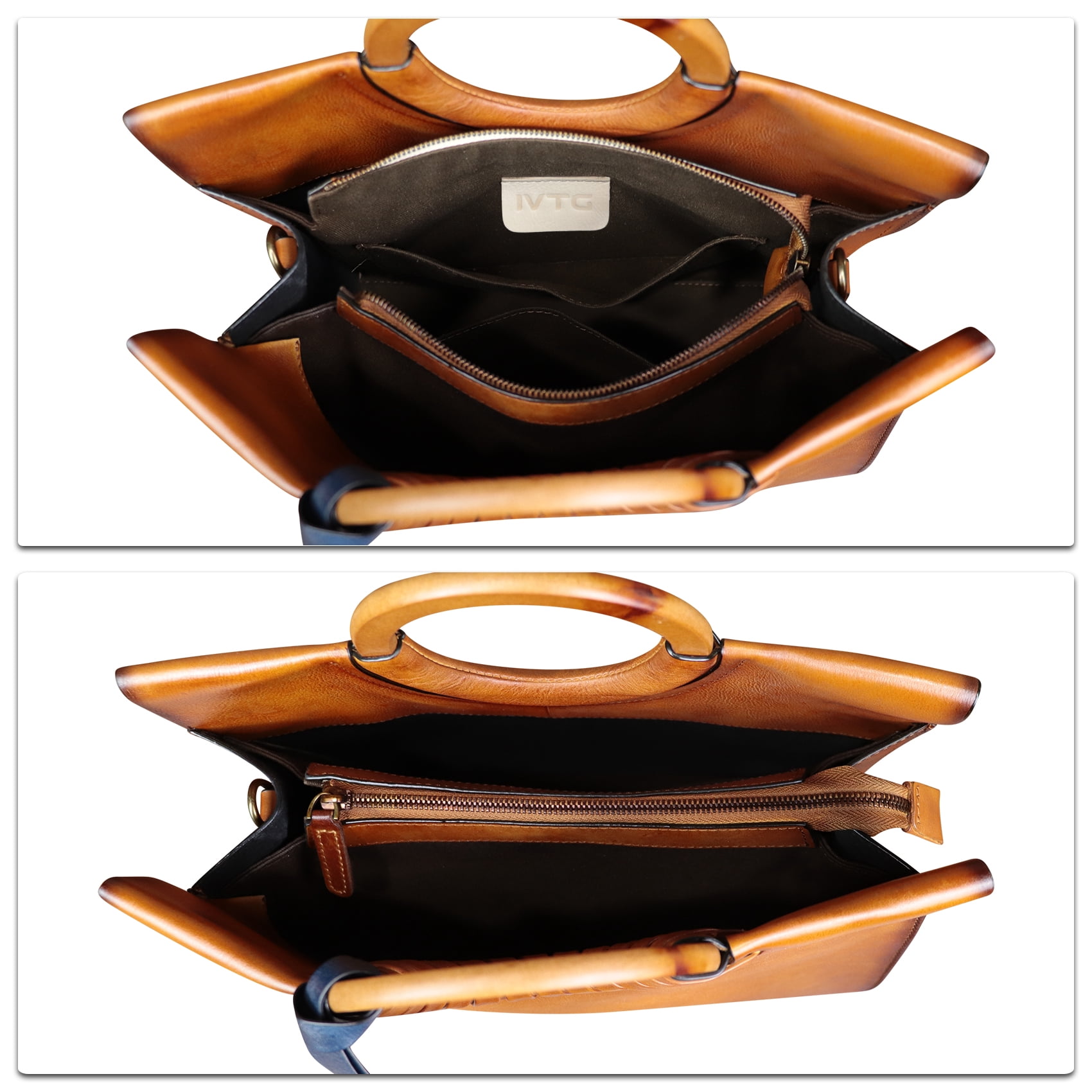 Genuine Leather Purses and Handbags for Women Fashion Crossbody Shoulder Bag