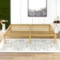 thumbnail image 2 of Alazyhome  14 inch Metal Platform Bed Frame Steel Slat Gold - King, 2 of 5