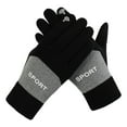 thumbnail image 4 of Women's Gloves Mittens Womens Warm Gloves Ladies Winter Fleece Thickening Cold Proof Outdoor Driving Riding Sports Non Slip Touched Screen Gloves Unisex, Women's Accessories Gloves Mittens, 4 of 4