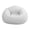 Light Gray, variant on M Buder Inflatable Chair Single Sofa PVC Flocking Blow Up Lounge Couch for Living Room Bedroom Office Outdoor Bright Yellow