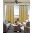 thumbnail image 4 of Orange Yellow Ombre Blackout Curtains 72 Inches Long for Bedroom,Modern Abstract Art Gradient Aesthetics Thermal Insulated Room Darkening Black Out Window Curtain Panels Grommet Living Room Drapes, 4 of 8