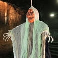 thumbnail image 2 of Yuarrent Colgante de Halloween, casa embrujada aterradora, decoración temática, festival, vacaciones, decoración interior espeluznante, iluminación Kits de decoración para fiestas Yuarrent HA068187-00, 2 of 5