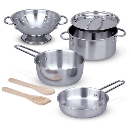 Melissa & Doug Let's Play House! Pots & Pans Set