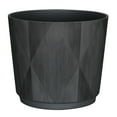 thumbnail image 2 of Better Homes & Gardens 16in Cappriccio Resin Planter, Black, 2 of 5