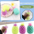 thumbnail image 3 of Simulation Pineapple Decompression Toy, Slow Rising Stress Relief Toy for Kids Adults, Anti-Anxiety Sensory Toy Home Office Pressure Release Toy, Squeeze-Toy Fidget Toy for Birthday Gift (Yellow), 3 of 7