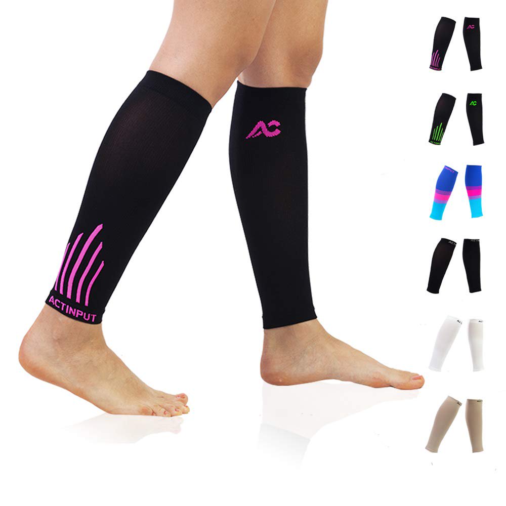 Compression Calf Sleeves (2030mmHg) for Men & Women Leg Compression