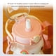 thumbnail image 4 of Advancent Taza de oso, botella de bebida, regalo de cumpleaños, aspecto, multiusos, atractivo, exquisito, diseño especial, deportivo, Teteras Rosa 1400ML, 4 of 6