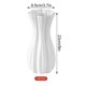 thumbnail image 3 of Jarrón de Plástico Primaveral para Pampas y Flores Secas | Jarrón Decorativo Moderno para Estantería o Centro de Mesa de Boda | Jarrón Decorativo Blanco, 3 of 3