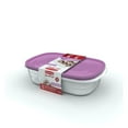 thumbnail image 2 of Rubbermaid TakeAlongs 4.4-Litre (1.1 Gal.) Rectangular Food Storage Containers, Special-Edition Orchid Purple, 2 Pack, 2 of 6