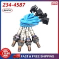 thumbnail image 3 of 4 Pack Upstream and Downstream 02 Oxygen O2 Sensor for Dodge for Chrysler for Jeep for Ram for VW 234-4587-, 3 of 4