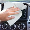 thumbnail image 3 of Eurow Microfiber Wipe and Clean Cloths 12" x 12" with Dispenser Box 50 Pack, White, 3 of 6