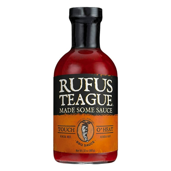 Rufus Teague Touch O' Heat BBQ Sauce, 38 oz.