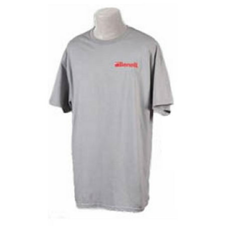 Benelli M2 T-Shirt, Grey with Red Benelli Logo, Extra Large XL -