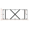 thumbnail image 2 of Multinautic Dock Float, Hollow,  24" x 60" x 08", 2 of 2