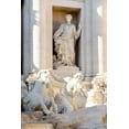 thumbnail image 2 of DeNardo, Laura 11x14 Gold Ornate Wood Framed with Double Matting Museum Art Print Titled - Trevi Fountain in Afternoon Light III, 2 of 4
