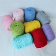 thumbnail image 3 of 1 Pcs 200g Super Soft Soild Yarn Crochet Thread Thick Crochet Cloth Colorful T Shirt Yarn for Knitting Blanket Handbag Purse DIY Crafts, 3 of 9