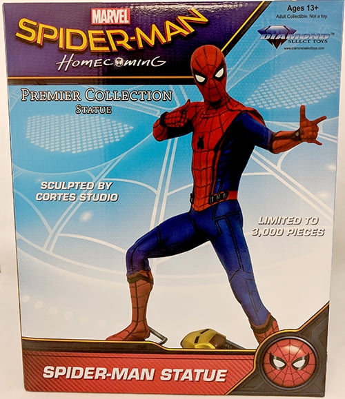 diamond select spider man statue