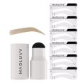 thumbnail image 1 of MADLUVV Kit de plantillas para cejas - Aspecto natural fácil de usar 6 formas populares utilizadas por profesionales - Incluye carrete de plantillas para sellos y bolsa de viaje (rubio), 1 of 5