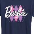 thumbnail image 3 of Barbie - Argyle - Women's Short Sleeve Graphic T-Shirt, 3 of 5