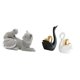 thumbnail image 1 of Escultura De Gato, Adorno De Mesa, Artesanía, Figura Decorativa, Estatua De Animal Para Dormitorio, Sala De Estar, Oficina, Regalo De Inauguración De La Casa, Figuras De Cisne, Adorno De, 1 of 8