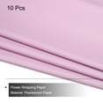 thumbnail image 3 of Pack of 10 Pearlescent Film Flower Wrapping Paper 22.8x22.8 Inch Waterproof Purple, 3 of 7