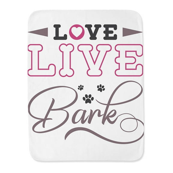 Love Live And Bark Blanket -Image by Shutterstock,