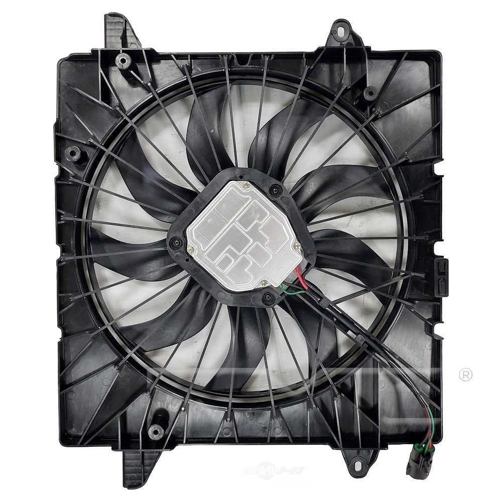 TYC 625330 Dual Radiator And Condenser Fan Assembly