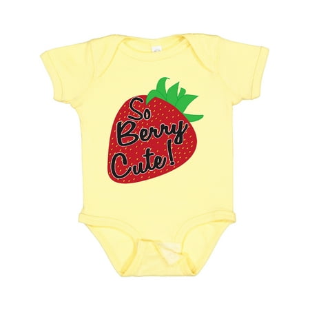 

Inktastic So Berry Cute! Gift Baby Boy or Baby Girl Bodysuit