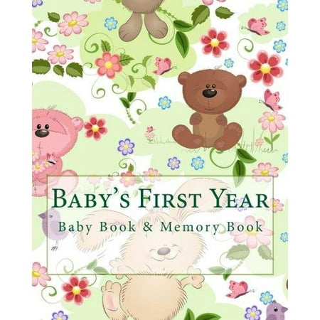 Baby's First Year: Baby Book & Memory Book - Walmart.com