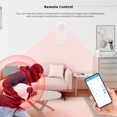 thumbnail image 2 of Tuya Wifi Infrared Motion Sensor Alarm - Burglar Alarm Suitable for Home/Garages/Shops,1 x Alarm 1 x Base,White, 2 of 8